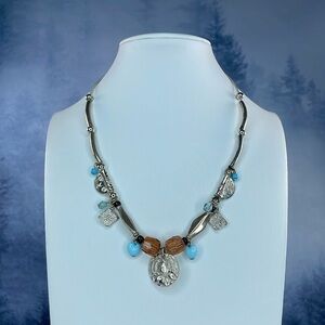 Silver Pendants Necklace